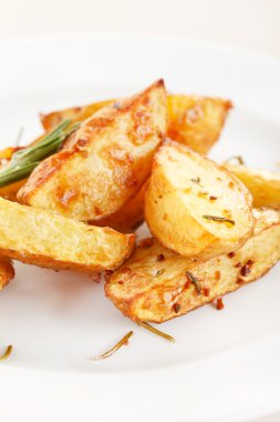 Roasted potatoes clipart