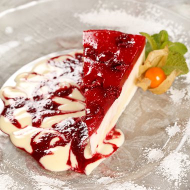 vişneli cheesecake