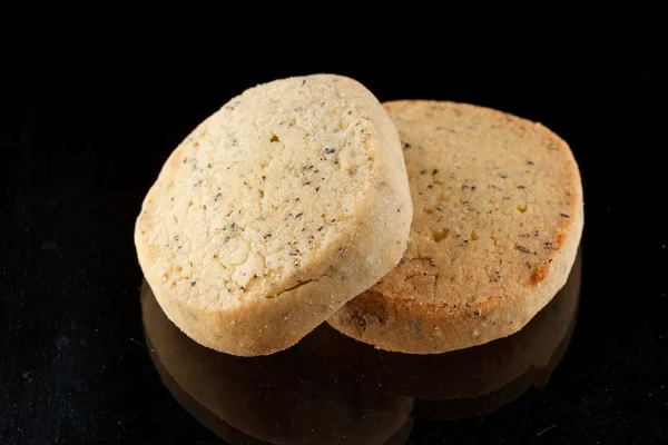 Вкусное печенье с лавандой — стоковое фото