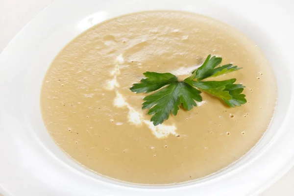 Soğan krem çorba — Stok fotoğraf
