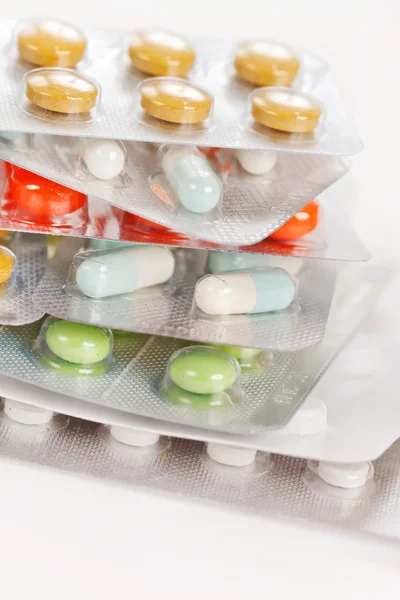 Diversi tipi di pillole — Foto Stock