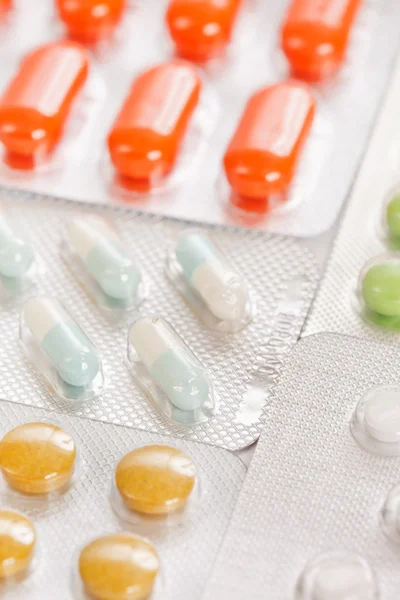 Diferentes tipos de pastillas —  Fotos de Stock