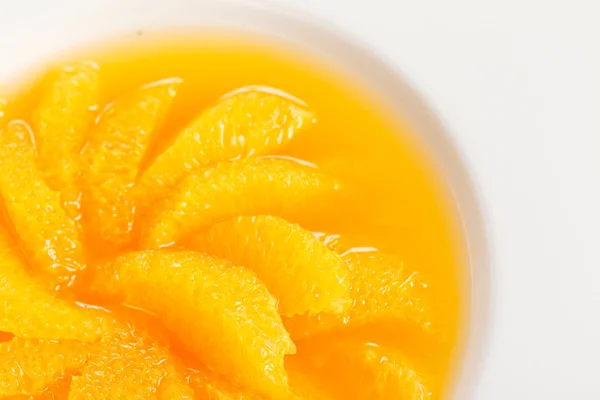 Orange dessert — Stockfoto