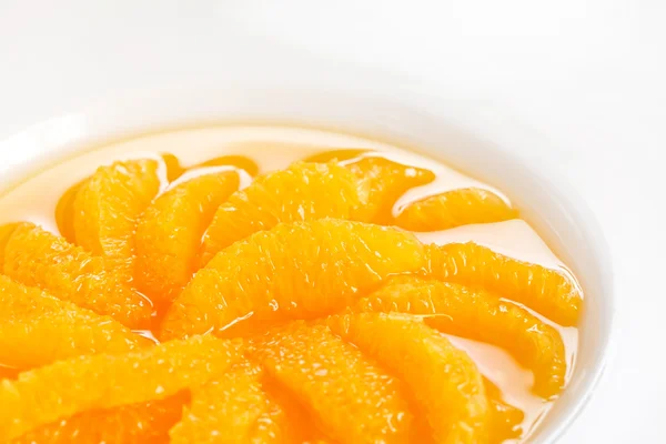 Dessert all'arancia — Foto Stock