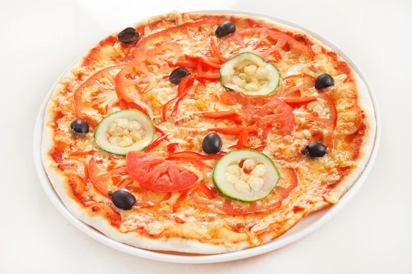 İtalyan pizzası. — Stok fotoğraf