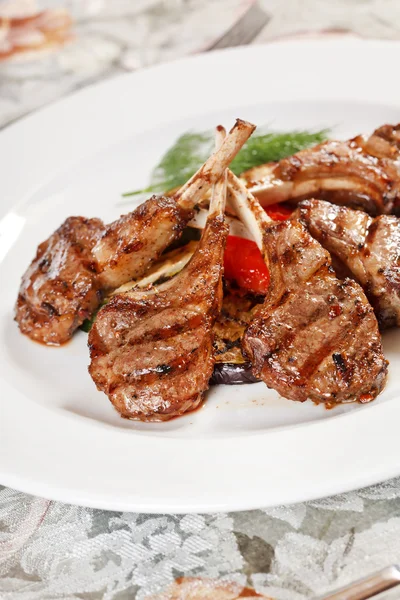Grilled meat ribs — Stock Photo, Image