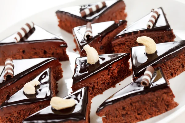 Chocolate pastries — Stock Photo, Image