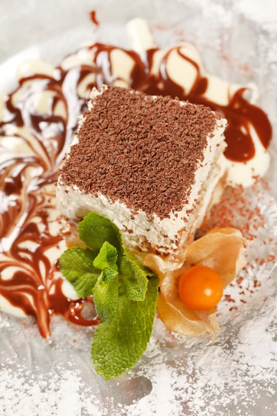 Italiaans dessert — Stockfoto