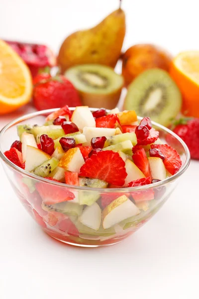 Taze meyve salatası — Stok fotoğraf