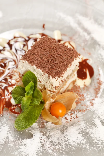 Italiensk dessert — Stockfoto