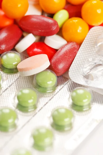 Différents types de pilules — Photo