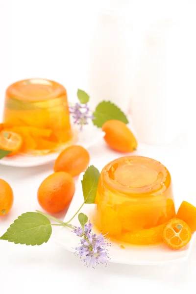 Stock image Orange jelly