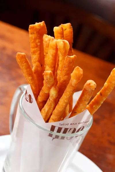 Crunchy breadsticks — Stock Photo, Image