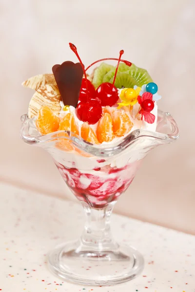 Gyümölcs desszert — Stock Fotó