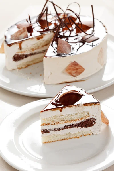 Ciasto z czekolady — Zdjęcie stockowe