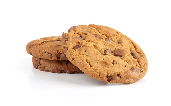 Смачне шоколадне печиво з чіпсами — стокове фото