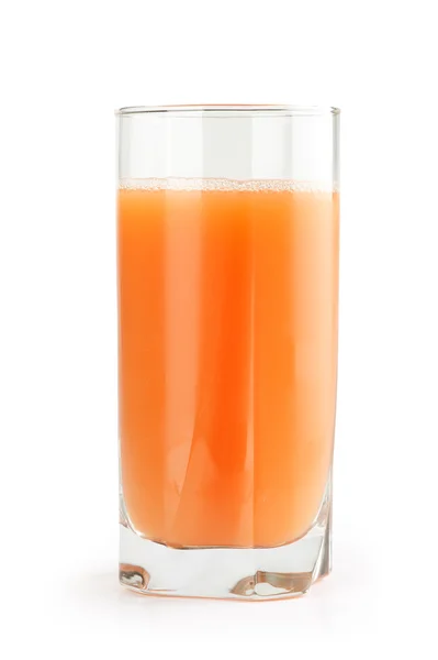 Färsk juice från morötter — Stockfoto