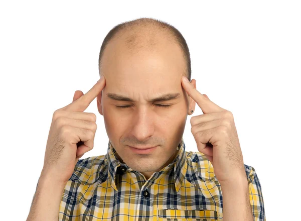 Man having headache — Stock Photo, Image