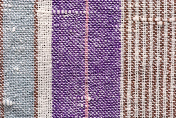 Proužek textilie textura — Stock fotografie