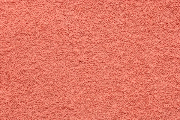 Orange towel texture horizontal — Stock Photo, Image