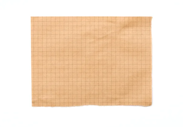 Empty sheet from a notepad in a cell — Stock Photo, Image