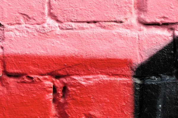 塗られたレンガ壁 — ストック写真