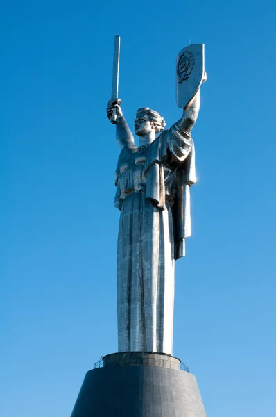 Statue of the Motherland, in Kiev, Ukraine — Stock Photo, Image