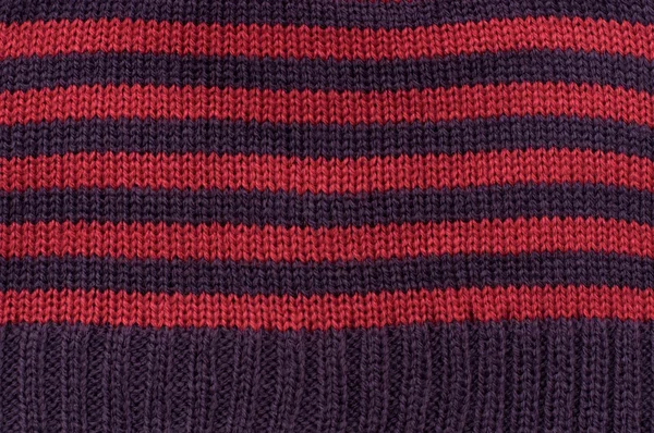 Colors knitted wool close up — Stock Photo, Image