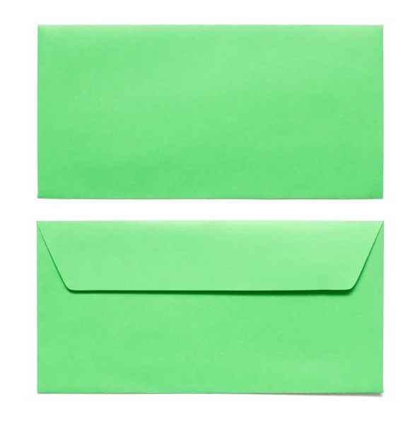Envelopes isolated on white — Stock Photo, Image