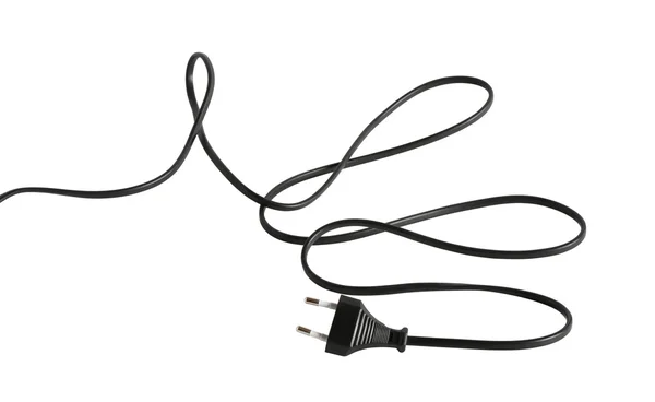 Kabel med elektrisk kontakt — Stockfoto