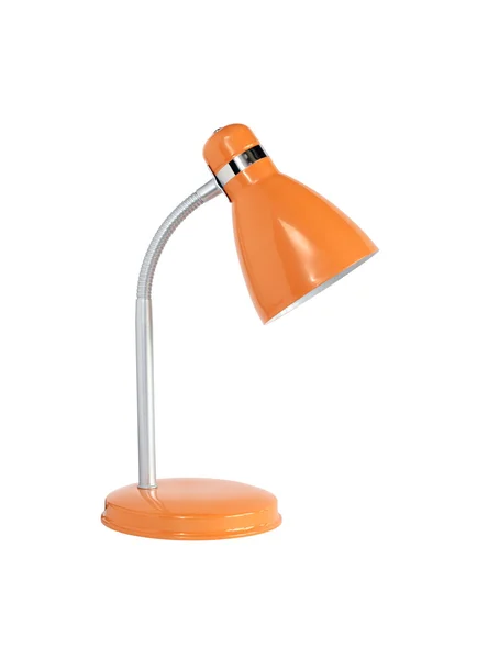 Moderní žlutá stolní lampa — Stock fotografie