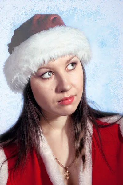 圣诞女孩 — 图库照片