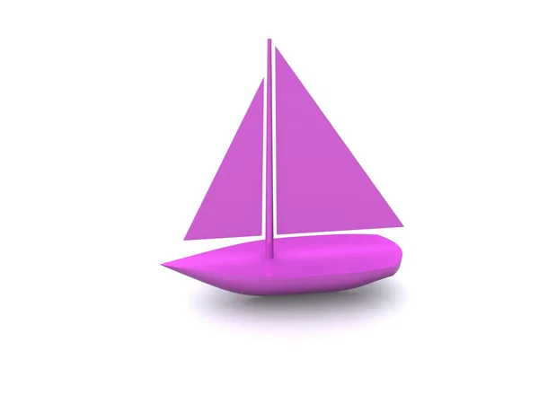 Ship. 3D — Stock Photo, Image
