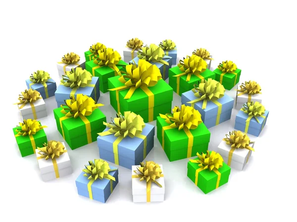 Gift_boxes — стокове фото