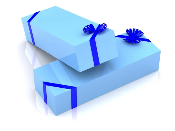 Geschenkboxen — Stockfoto