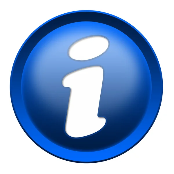 Info button — Stock Photo, Image