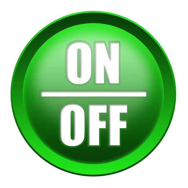 Botão On\Off — Fotografia de Stock