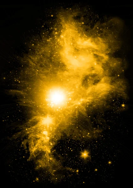 Estrellas de un planeta y galaxia — Foto de Stock