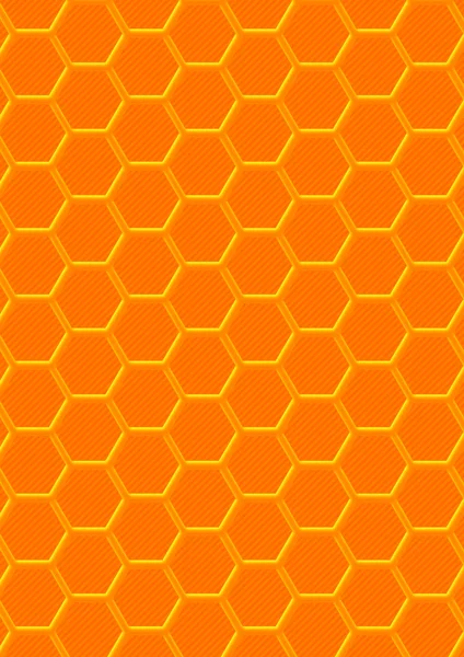 Achtergrond in de vorm van honingraten — Stockfoto
