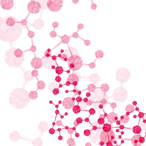 Dna 分子，抽象背景 — 图库矢量图片