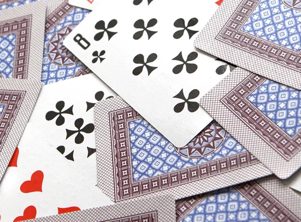 카드 놀이 배경 — 스톡 사진