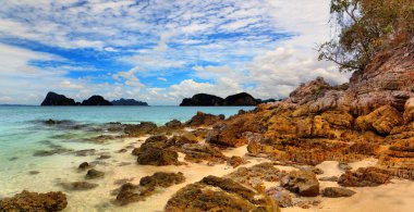 deniz manzarası ile bulutlar, Tayland