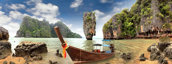 James Bond Island, Phang Nga, Thajsko — Stock fotografie