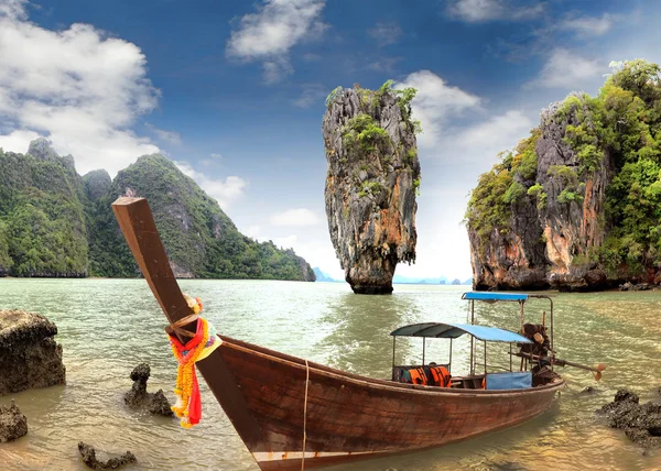 James Bond Island, Phang Nga, Thailandia — Foto Stock
