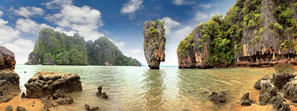 Острів Джеймса Бонда, Фанг - Нга, Таїланд. Ліцензійні Стокові Зображення