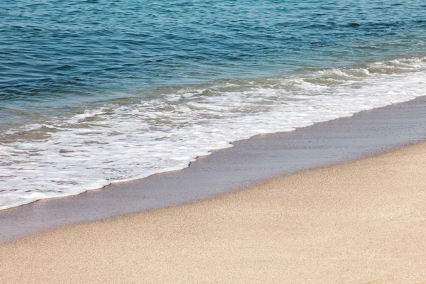 Playa de arena azul — Foto de Stock