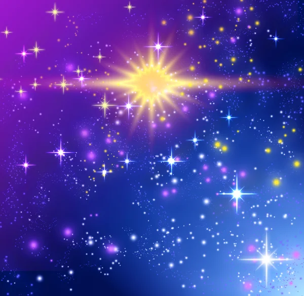 stock image Glowing stars