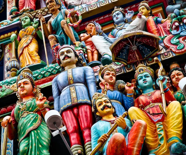 Detail van Indiase tempel — Stockfoto
