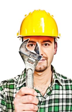 Worker portrait clipart