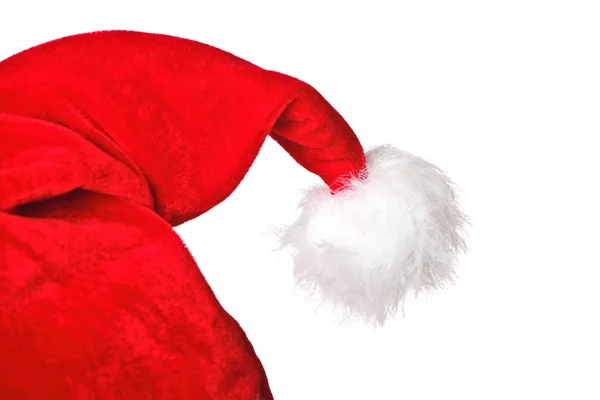 Détail du chapeau de Père Noël — Photo